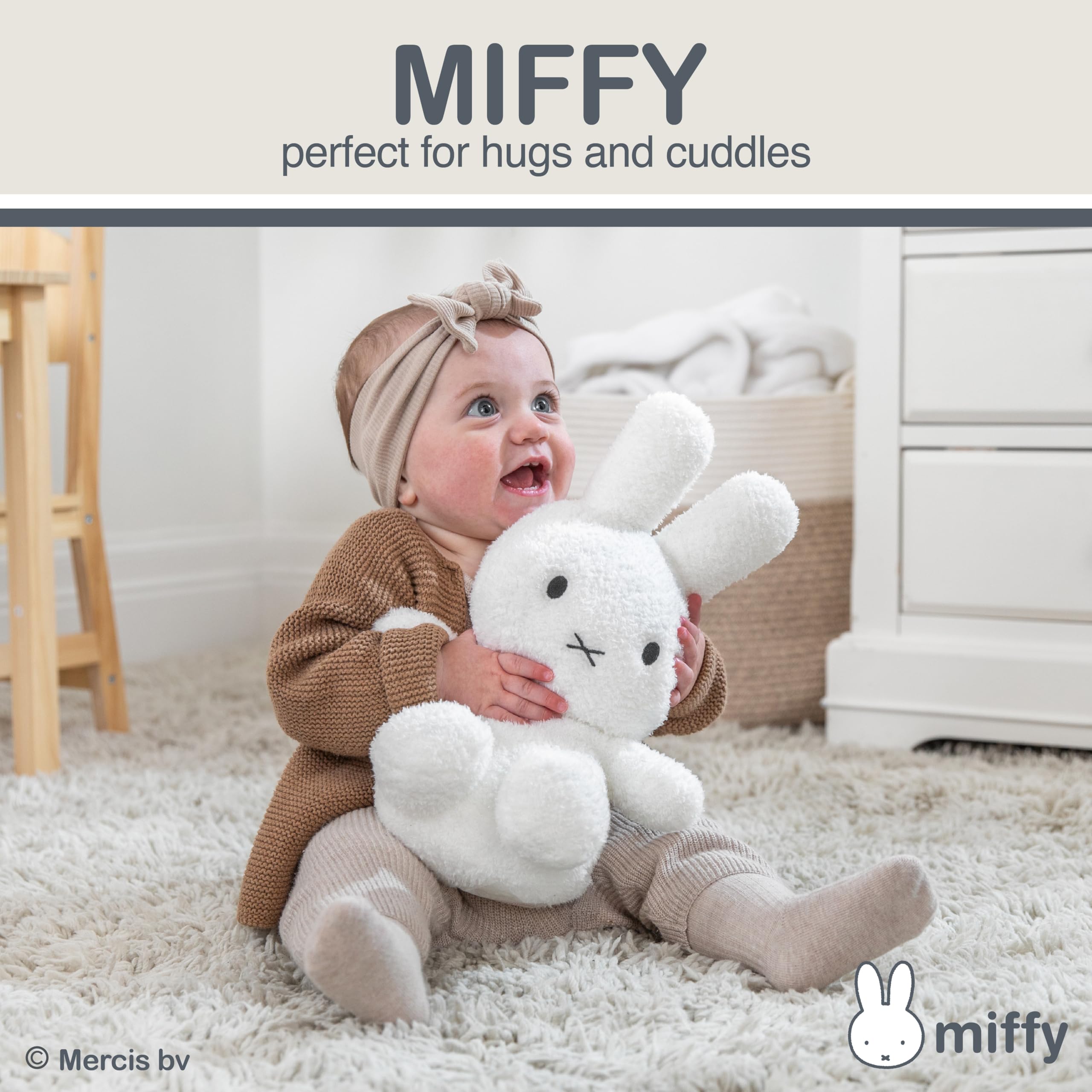 miffy☆miffy Miffy Cozy The X Label Plush Pink – zillymonkey
